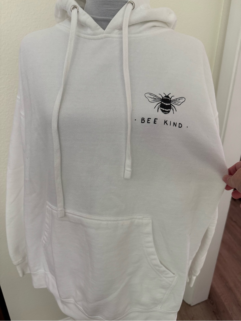 Women’s BEE KIND Cotton Blend Hoodie Sweatshirt